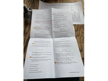 Coqueta menu photo