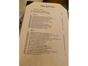 Cork Tree restaurant menu photo