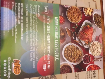 Cracker Barrel Old Country Store menu photo