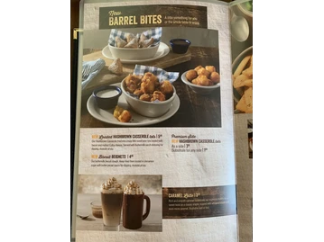 Cracker Barrel Old Country Store menu photo