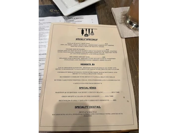 CraftWay Kitchen menu photo