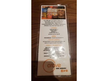 Crave Real Burgers- Colorado Springs menu photo