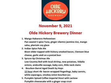 Crooked Oak Tavern menu photo