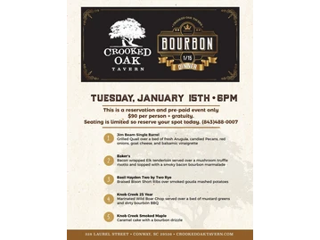 Crooked Oak Tavern menu photo