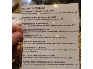 Crossroads Saloon and Steakhouse menu photo
