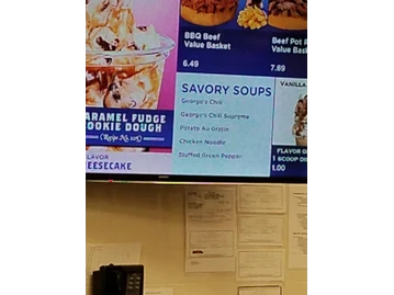 Culver's menu photo