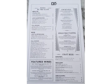 Cut 432 menu photo