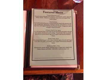 D'Anna's Cafe Italiano menu photo