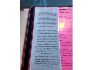 D'Anna's Cafe Italiano menu photo