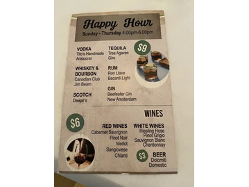 Dal Contadino Trattoria menu photo