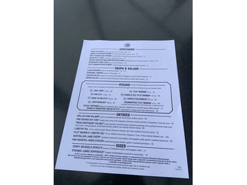 Daniel's Broiler menu photo