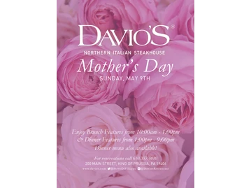 Davio's Northern Italian Steakhouse menu photo