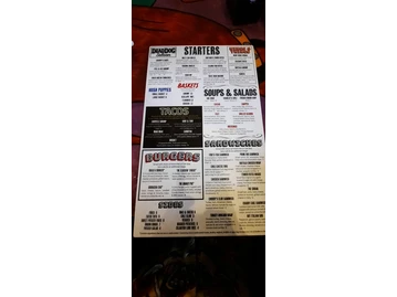 Dead Dog Saloon menu photo