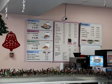 Dee's Donuts menu photo