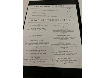 Del Frisco's Double Eagle Steakhouse menu photo