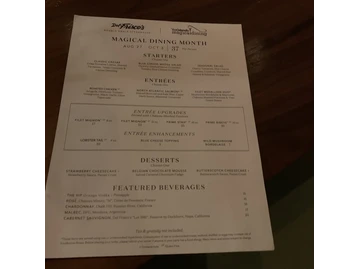 Del Frisco's Double Eagle Steakhouse menu photo