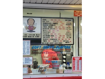 Del's Freez menu photo