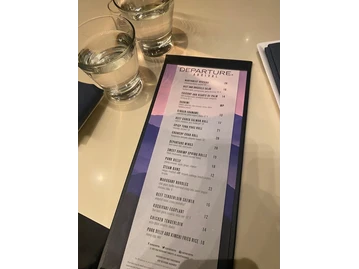 Departure Restaurant + Lounge menu photo