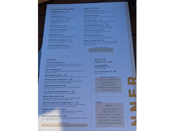 Devil's Kitchen menu photo