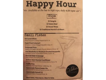 DiFebo’s Restaurant Rehoboth menu photo
