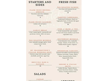 DiFebo’s Restaurant Rehoboth menu photo