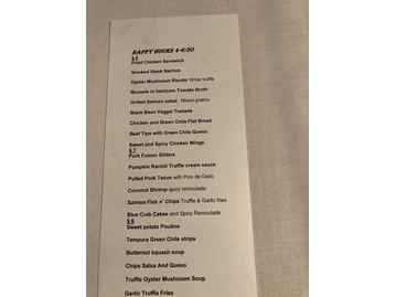 Dinner For Two Restaurant in Santa Fe menu photo