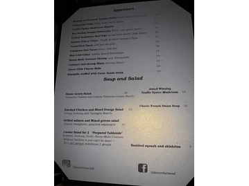 Dinner For Two Restaurant in Santa Fe menu photo