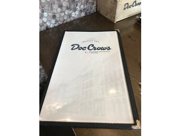 Doc Crow's menu photo