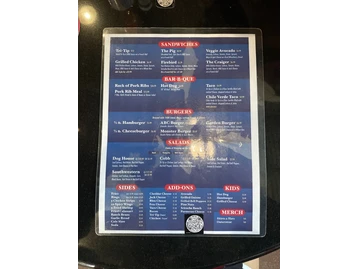 Dog House Grill menu photo