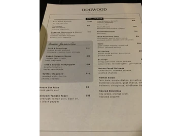 Dogwood Southern Table & Bar menu photo