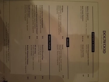Dogwood Southern Table & Bar menu photo