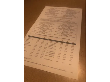 Domenico's Belmont Shore menu photo