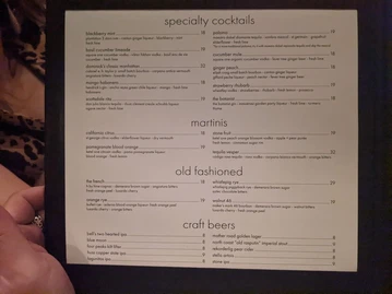 Dominick's Steakhouse menu photo