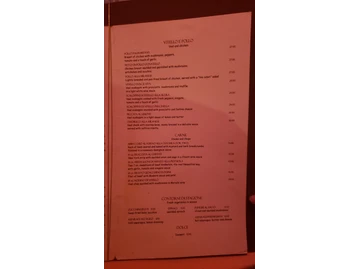 Donatello Italian Restaurant menu photo