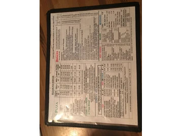 Doria's Haus of Pizza menu photo