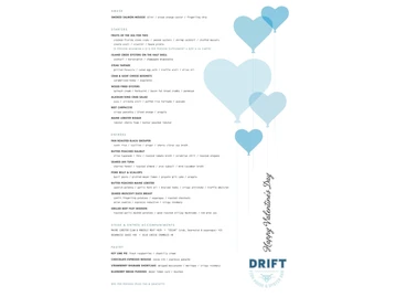 Drift Fish House & Oyster Bar menu photo