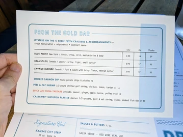 Drift Fish House & Oyster Bar menu photo