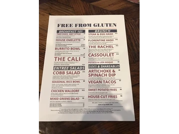 Drip Cafe menu photo