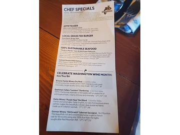 Duke’s Seafood menu photo