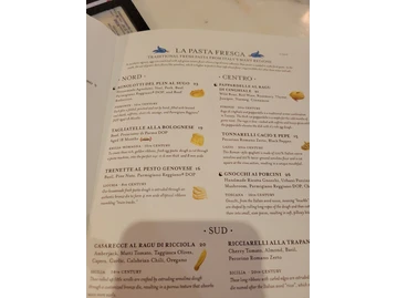 Eataly Dallas menu photo