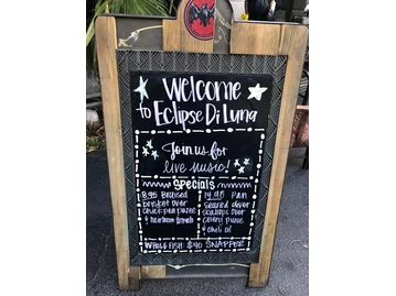 Eclipse di Luna menu photo