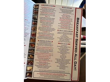 Eddie's Diner menu photo