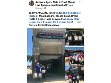 Eddie's Napolis Frisco menu photo