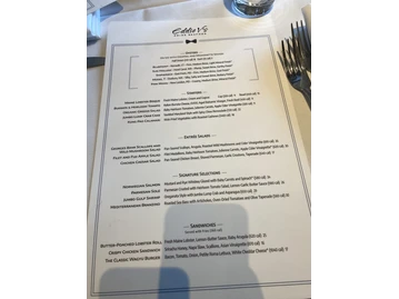 Eddie V's Prime Seafood menu photo