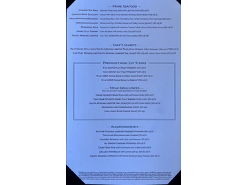 Eddie V's Prime Seafood menu photo