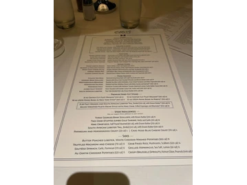 Eddie V's Prime Seafood menu photo