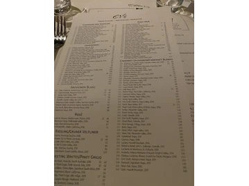 Eddie V's Prime Seafood menu photo
