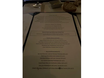 Eddie V's Prime Seafood menu photo