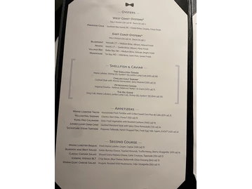 Eddie V's Prime Seafood menu photo
