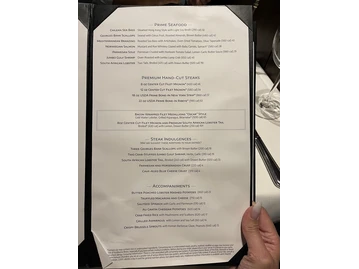 Eddie V's Prime Seafood menu photo